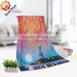 Newest Good Color Fastness Customize Dye Printed Hotel Towel thumbnail-2