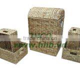 2015 New Product Water Hyacinth Basket for Home Decoration and Furniture thumbnail-1