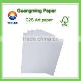 Custom C2S Art Paper / Offset Printing Glossy Art Paper / Chrome Paper for Book Cover thumbnail-1