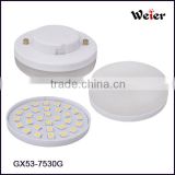 Led WEIER Lighting GX53 Led 30SMD Cabinet Lamp 5050 220-240V AC Two years warranty
