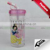 Hot Selling Reusable Plastic Straw Cup for Kids thumbnail-1
