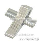 Laser Cross Stainless Steel Custom Logo Pendant