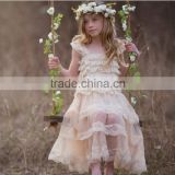 2016 New Baby Clothing One Piece Girls Party Dresses For Lace Dress Frock designs Lace dress designs