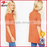 2016 New Design Short Sleeve Western Tunic Dress Women Jersey Clothes Tunic Dress thumbnail-1