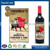 Red Roll Custom Printing Waterproof Wine Label Sticker thumbnail-6