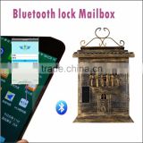 Hot Selling Bluetooth Electronic Steel Antique Apartment Building Mailbox Locks