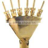 Chinese Phoenix Tail Brass Fountain Nozzle thumbnail-1