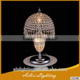 European Country Hot Sale Beautiful Crystal Table Lamp with All Champagne Crystal