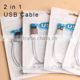 3 In1 Usb Cable, Metal Housing Usb Data Cable, 3A Usb Cable for Iphone 6 and Samsung thumbnail-1
