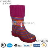 China Factory Good Sale Children Rubber Rain Shoes