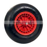 3.50 8 industrial caster rubber wheel Wheelbarrow