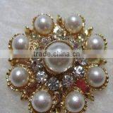 2014 Custom Design Fashion Rhinestones Jeans Button