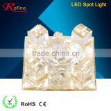 JCDL113N Crystal/steel Downlight Max50w Gu5.3 Crystal Light thumbnail-3