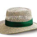 Gambler Shape Straw Hat