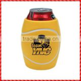 Orange personalized customized beer instant cooler wholesale