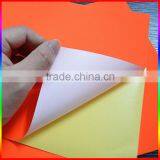 A4 Fluorescence Yellow and Orange Paper Sticker thumbnail-2