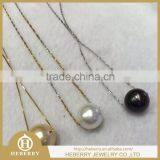 Elegant Golden South Sea Pearl Pendant With High Quality thumbnail-1