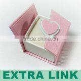 Wholesale Classic Black And Red Paper Jewellery Boxs , Jewellery Packaging Ring Box Trade Assurance Supplier