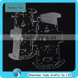 High Transparent Acrylic Sheet Laser Cut Compartments