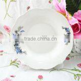 white porcelain plate, cheap porcelain plate, china porcelain plate