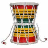 PROFESSIONAL HANDMADE INDIAN RELIGIOUS SHIVA FOLK MUSICAL DAMROO DAMRU thumbnail-2