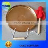 Tuopu 400mm/460mm/600mm Brass Handmade Gong,handmade Brass Gong for Sale thumbnail-2
