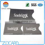 2 Passport And 10 Credit Card Aluminum Rfid Blocking Card Sleeves thumbnail-3