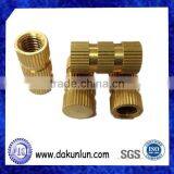 Precision Brass Knurled Insert Nuts thumbnail-1