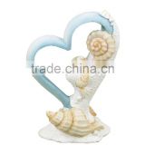 Resin Seashell Custom Wedding Accessories Seaside Jewels Cake Toppers