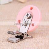 2017 New Baby Teething Products Silicone Round Hole Pacifier Clip thumbnail-2