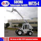 SOCMA HNT25-4 Small Telehandler 4 Wheel Drive China New Telescopic Forklift for Sale thumbnail-2