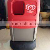 OEM Blow Moling PE Plastic Bin 68L Round Waste Bin Outdoors Dustbin Trash Can thumbnail-1