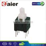 KFC6*6-A ON ON Latching Push Switch