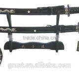 Handmade Katana Sword With 1095 Carbon Steel Blade and Copper Tsuba JL943 thumbnail-6