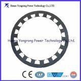 High efficiency motor rotor stamped core lamination