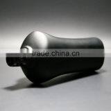 Black Raw Material Matte Glass Black Wine Bottle thumbnail-2