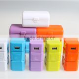 Mini Top Selling Worldwide Unviersal Good Quality Cheap multi travel adapter plug with single USB port