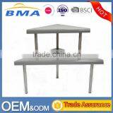 China Factory Kitchen and Home Stainless Steel Corner Storage Shelf thumbnail-2