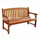 Park Long Chair Outdoor Carved Double Seat Teak Wood Bench thumbnail-1