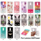Accept custom mobile phone cases with your own designs, IMD soft TPU phone case cases for Lenovo K6 Power