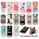 Mobile Phone Case IMD Technology Soft TPU Back Cover For Lenovo Vibe C2 thumbnail-6