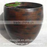 SJLJ013322 Wholesale Large Flower Pot / Fiberglass Plant Pot /quality Garden Pot thumbnail-1