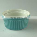 Colorful Ceramic Porcelain Type Bakeware Type Ramekin,ice Cream Serving Bowl thumbnail-1