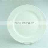 Wholesale White Ceramic Round Dinner Plate for Daily Use thumbnail-2
