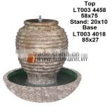 East Asia Curved High Quality Streaky Ceramic Water Fountain For Wholesalers