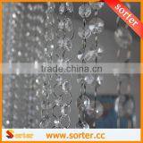 DIY Octagon Crystal Beads for Wedding Stage Decoration thumbnail-2