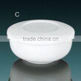 2014 Hot Sale White Ceramic Bowl With Lid thumbnail-1