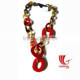 Elegant Design Jewelry, Water Buffalo Horn Necklace, Made in Vietnam thumbnail-3