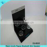Black Acrylic Bluetooth Mini Speaker Display Stand thumbnail-1
