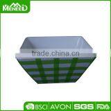 Ex- Factory Price Plaid Green Colored Customize Bowl With Scale thumbnail-1